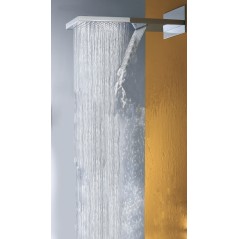 Tête de douche avec jet cascade WATEFALL 550X230 chromé réf 50745A PAINI