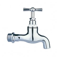 Robinet de puisage à bec lisse chromé réf 136891 WATTS