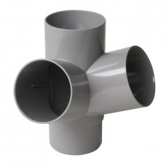 Culotte PVC Double Equerre 67 degré MF D100 AT16 NICOLL