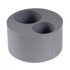 Tampon de Reduction double PVC MF D100/50/40 REF T54 NICOLL