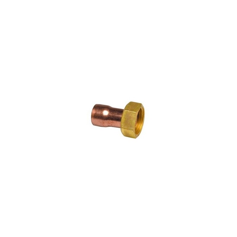 Raccord 2 pieces droit douille laiton F 33/42-32 REF 359GCL3233 THERMADOR