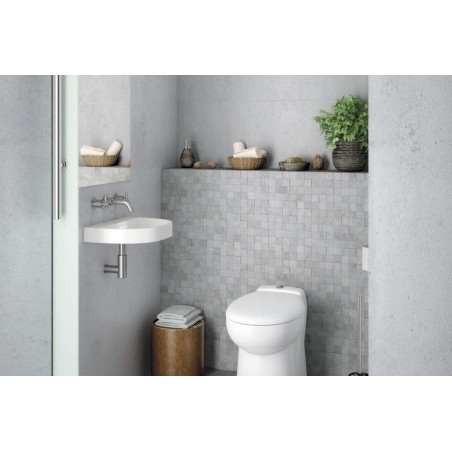 WC avec Broyeur integré avec raccordement lave mains REF W30SP silence WATERMATIC