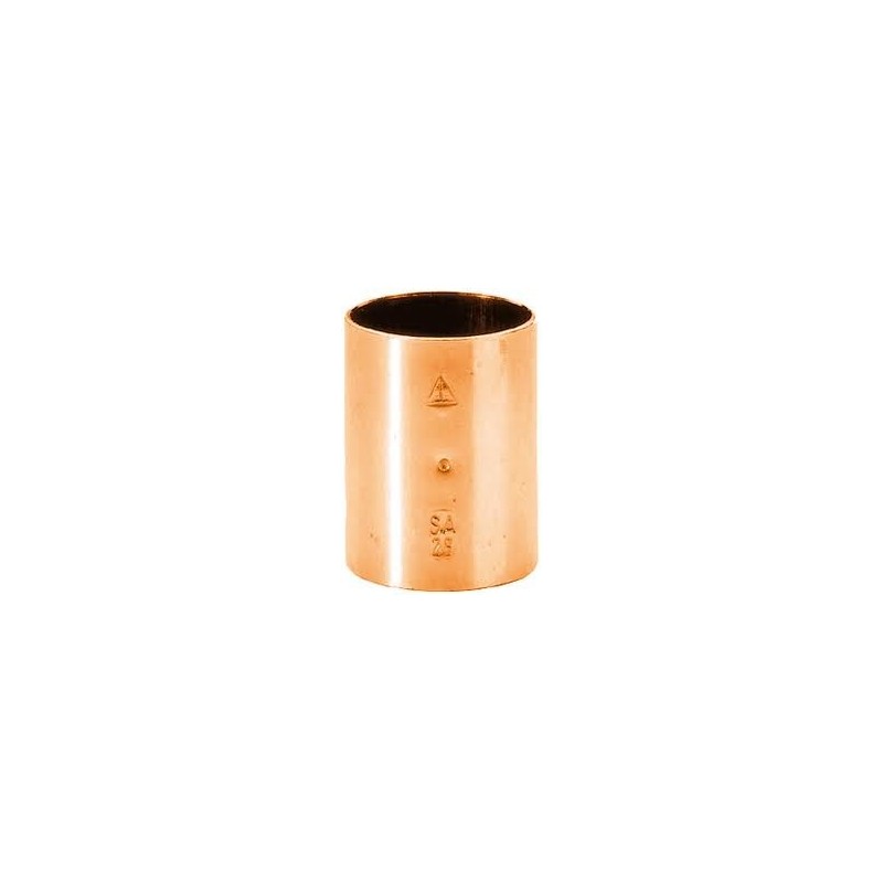 Manchon Cuivre FF diam 20 REF 527020 THERMADOR