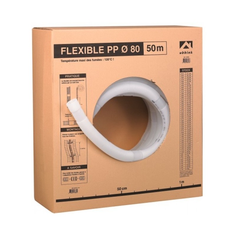 Conduit flexible pptl tmf 120° REF 330048 ubbink