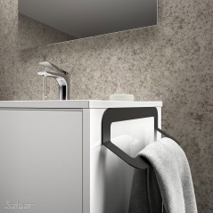 Accessoire salle de bains, porte serviette SALGAR