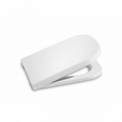 Abattant The Gap double laqué en urea declipsable blanc réf A801470002 ROCA