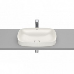 Vasque semi-encastrée Inspira soft en Fineceramic® 550x370 beige réf A327504650 ROCA