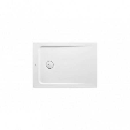 Receveur Neo Daiquiri acrylique extra-plat à poser blanc, livré avec vidage et bonde 900x750   réf A276191000 ROCA