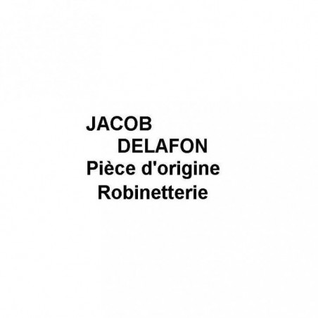 Ensemble tirette Symbol chromé Jacob Delafon réf E8A152-CP