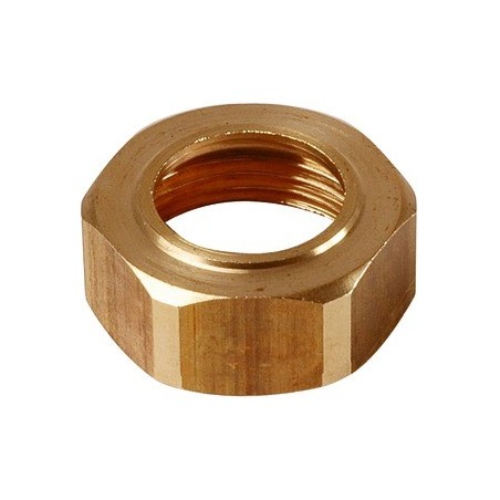 Écrou laiton pour collet battu 12/17_12 REF 374G1212 THERMADOR