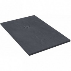 Receveur Singulier 140 x 80, couleur ardoise noir réf E67015-SHR Jacob Delafon