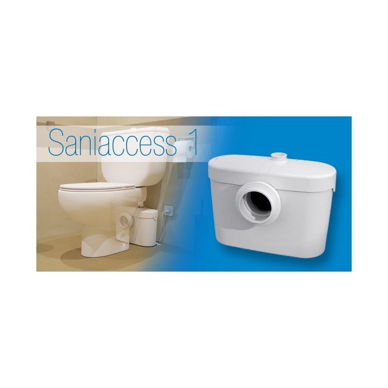 Sanibroyeur adaptable wc REF SANIACCESS 1 SILENCE SFA