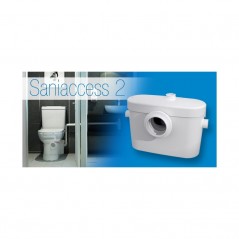 Sanibroyeur adaptable wc et lavabo réf SANIACCESS 2 SFA