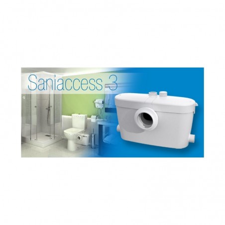 Broyeur adaptable wc, lavabo, douche et bidet réf SANIACCESS 3 SFA