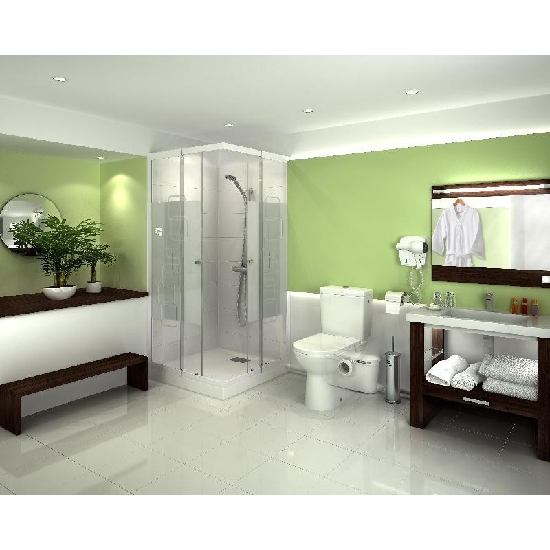 Sanibroyeur adaptable wc,lavabo,douche REF SANIACCESS 3 SILENCE SFA