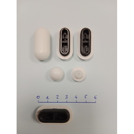 Jeu de tampons pour abattant Mideo réf ETA026-03 JACOB DELAFON