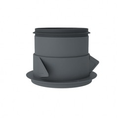 Manchette placo 3 griffes a joint MP3-J 125/125 pour bouche hygroréglable REF A060508090032