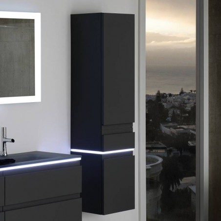 Colonne HALO 102.5 x 35 cm 1 porte & 1 tiroir SANIJURA