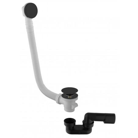 Bonde de vidage baignoire clic-clac blanc mat réf V1011B PAINI