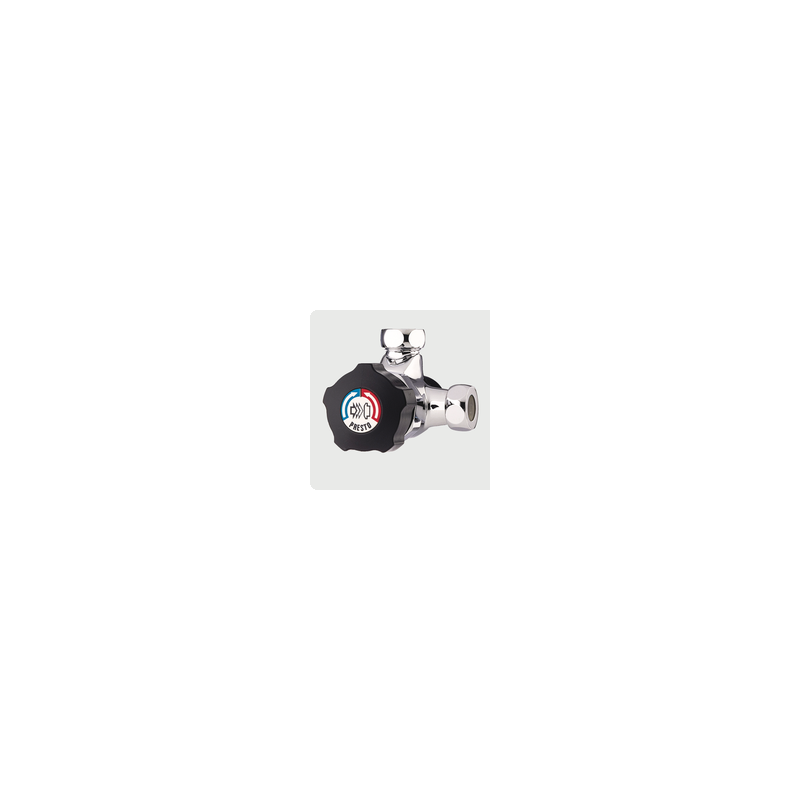 Mitigeur douche alpa avec manette noir REF 35011 PRESTO