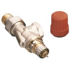 Robinet de radiateur thermostatique équerre inversée 15/21 réf 013G0153 DANFOSS