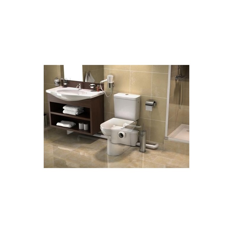 Sanibroyeur adaptable wc,lavabo,douche,bidet REF SANIBEST PRO SFA