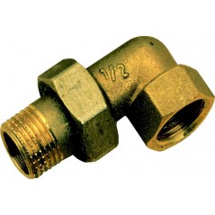 Coude union a vissé laiton MF 20/27 sphéro conique REF CU20 THERMADOR